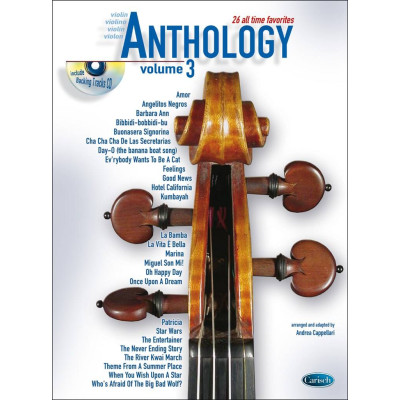 31 All Time Favorites Anthology Vol.3 for Violin Con CD