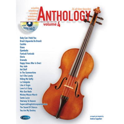 25 All Time Favorites Anthology Vol.4 for Violin Con CD