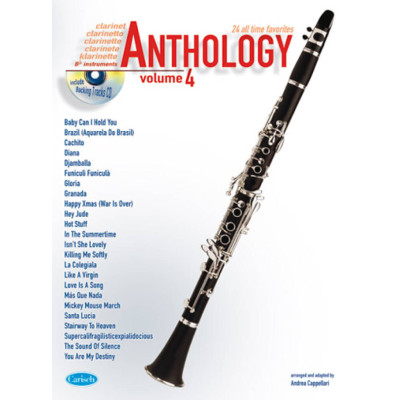 26 All Time Favorites Anthology Vol.4 for Clarinet Con CD