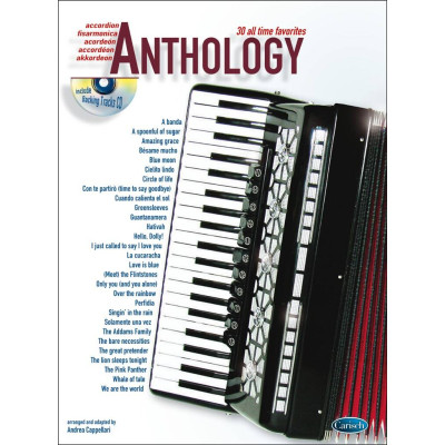 29 All Time Favorites Anthology Vol.1 for Accordion Con CD