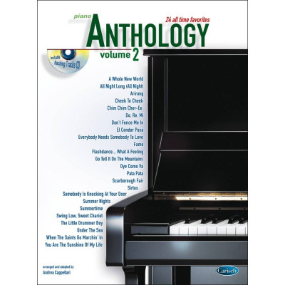 24 All Time Favorites Anthology Vol.2 for Piano Con CD