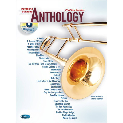 32 All Time Favorites Anthology Vol.1 for Trombone Con CD