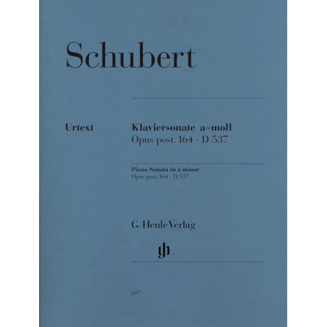 Franz Schubert - Piano Sonata in A minor Op. post. 164 (D 537)