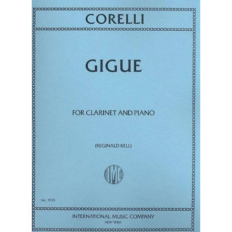 Corelli - Gigue per Clarinetto e Pianoforte