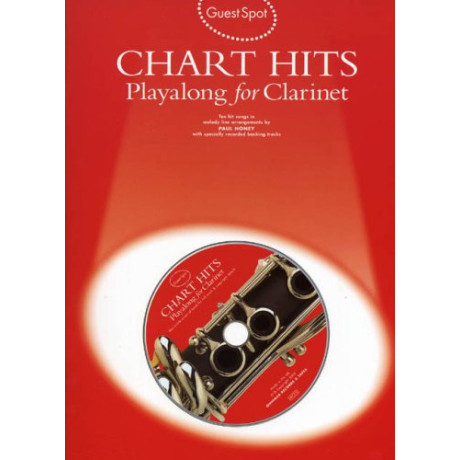 Guest Spot - Chart Hits for Clarinet Playlong