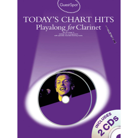 Guest Spot - Today's Chart Hits for Clarinet Playlong