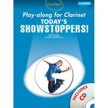 Guest Spot - Today's Showstoppers ! for Clarinet Playlong