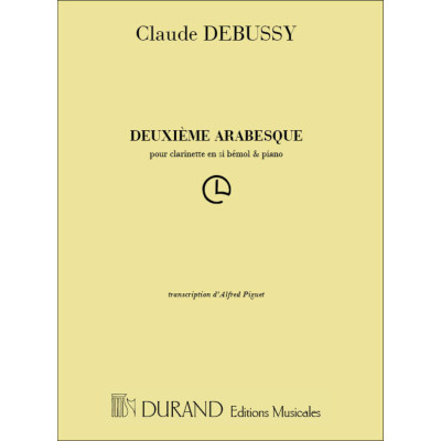 Debussy - 2°Arabesque per Clarinetto e Pianoforte