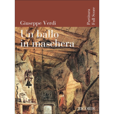 Verdi - Un Ballo In Maschera Partitura Full Score