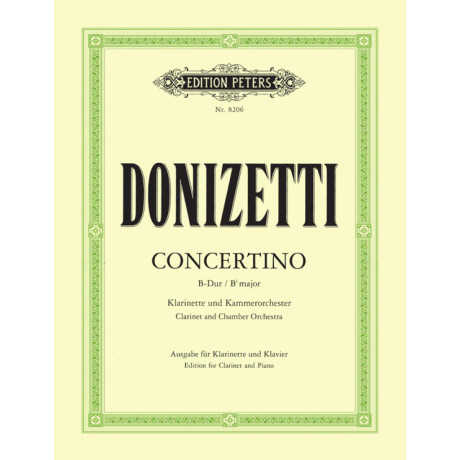 Donizetti - Concertino in Sib Maggiore per Clarino e Pf.