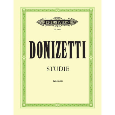 Donizetti - Studio per Clarinetto Solo