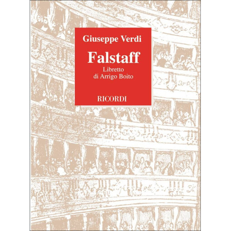 Verdi - Falstaff Libretto