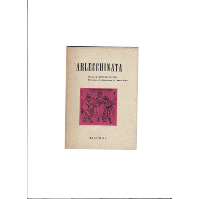 Antonio Salieri - Arlecchinata [libretto]
