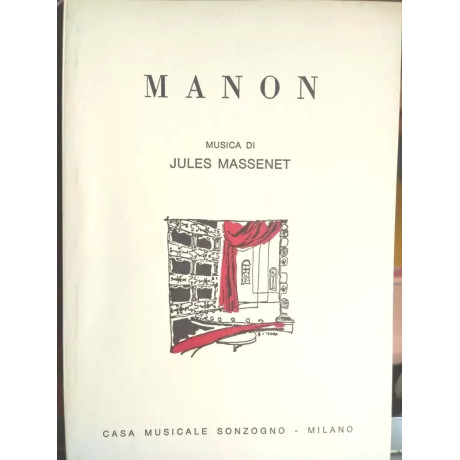 Massenet - Manon Libretto
