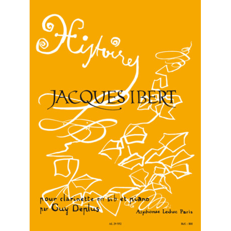 Ibert - Storie... per Clarinetto e Pianoforte