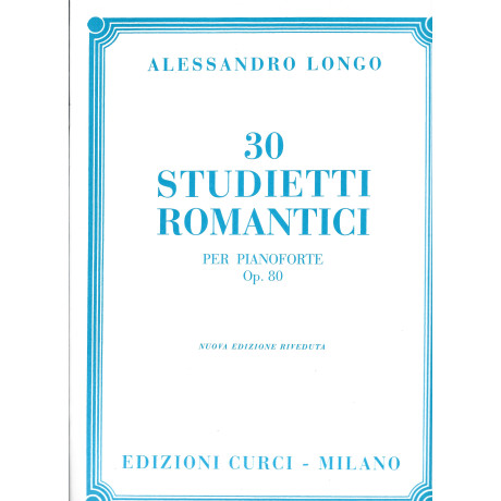 copy of Longo - 2 Pezzi Toccata Op.56 n.2 e Studio Op.29 n. 5 per Pianoforte