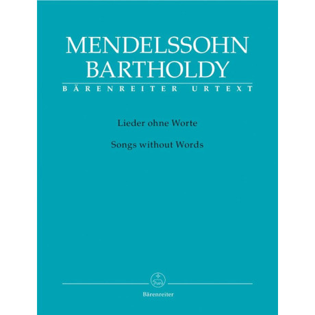 Mendelssohn - Songs Without Words per Pianoforte
