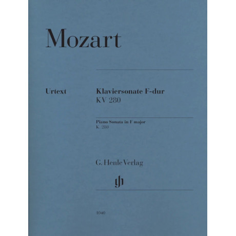 Wolfgang Amadeus Mozart - Piano Sonata in F major KV 280 (189e)