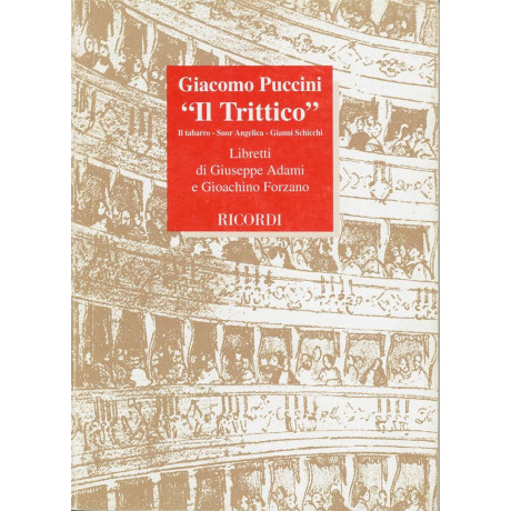 Puccini - Il Trittico Libretto