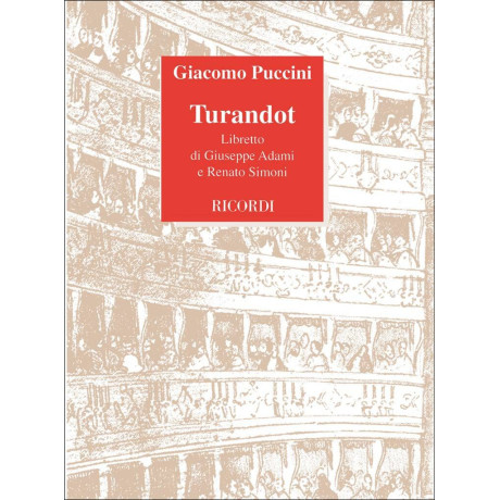Puccini - Turandot Libretto