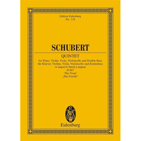 Schubert - Quintet in A Major D 667 The Trout