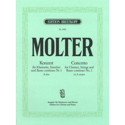 Molter - Concerto for Clarinet No. 1 in A major