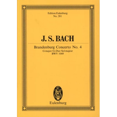 Bach - Brandeburg Concerto n. 4 in G Major BWV 1049