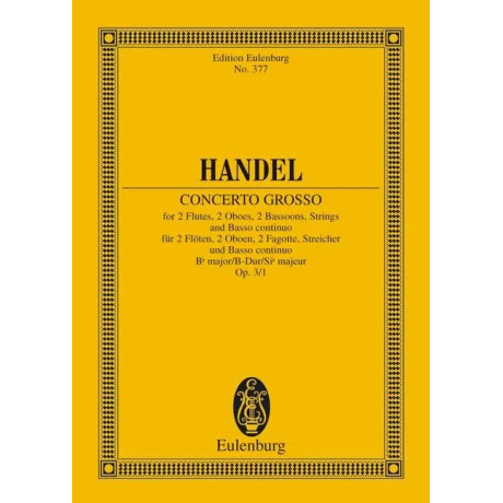 Handel - Concerto Grosso in BbMajor Op.3/1