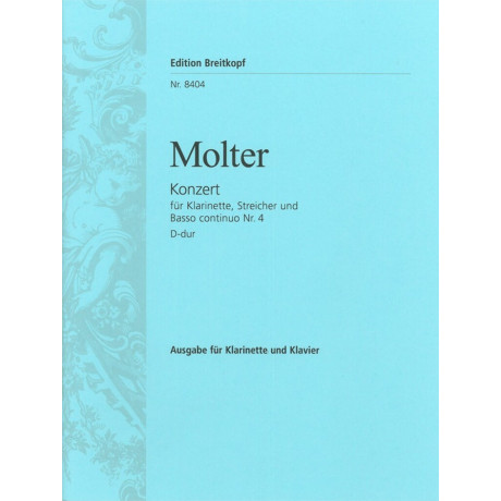 Johann Melchior Molter - Concerto per clarinetto, archi e b.c. n. 4 in re maggiore