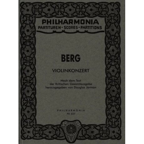 Berg - ViolinKonzert