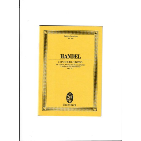 Handel - Concerto Grosso in D Minor Op.3/5