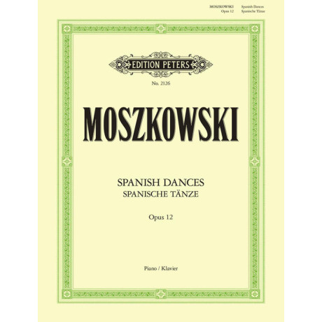 Moszkowski - Danze Spagnole Op.12 per Pianoforte