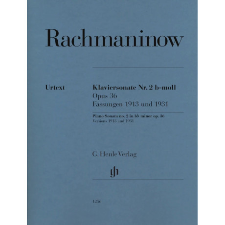 Sergej Rachmaninov - Sonata per pianoforte n. 2 in si bemolle minore op. 36