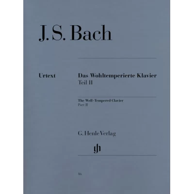 Johann Sebastian Bach - Il clavicembalo ben temperato - Libro II: BWV 870-893