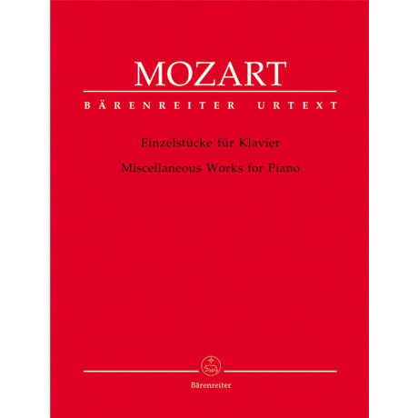 Mozart - Miscellaneous Works for Piano