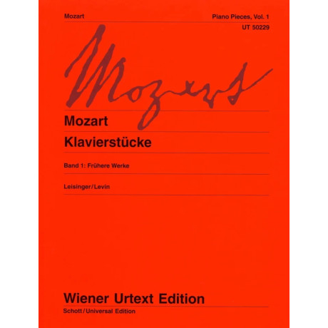 Mozart - Pieces For Piano Vol.1