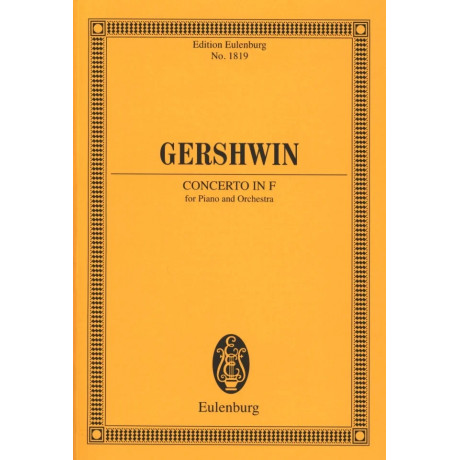 Gershwin - Concerto in F per Piano e Orchestra
