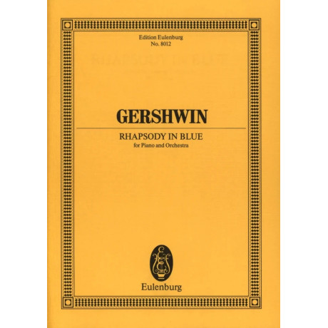 Gershwin - Rhapsody in Blue per Piano e Orchestra