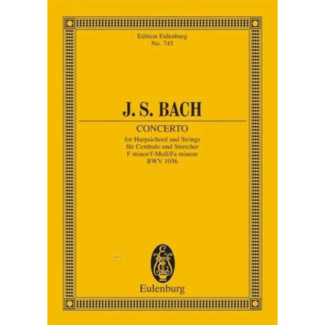 Bach - Concerto in F Minor BWV1056