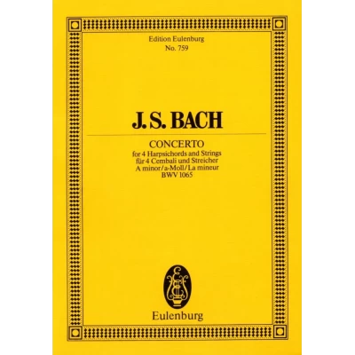 Bach - Concerto in A Minor BWV 1065