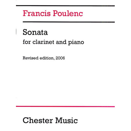 Poulenc - Sonata per Clarinetto e Pianoforte