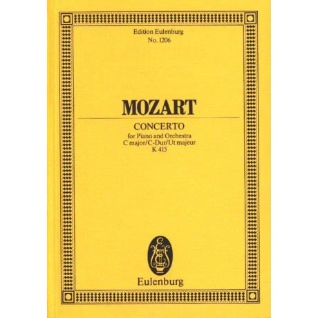 Mozart - Konzert Nr. 13 C-Dur KV 415 (1782-83)