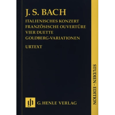 Bach - Italian Concerto, French Ouverture, Four Duets, Goldberg Variations