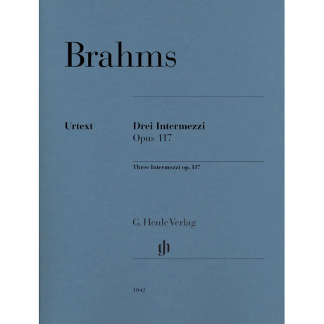 Johannes Brahms - Three Intermezzi - Op. 117