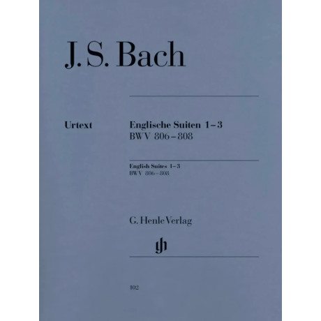 Johann Sebastian Bach - Suite inglesi 1-3 - BWV 806-808