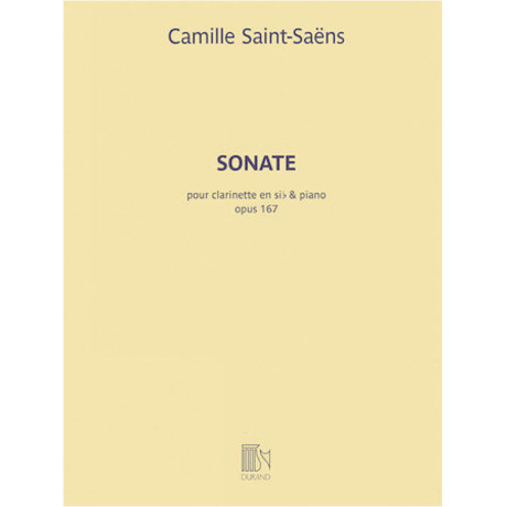 Saint Saens - Sonate Op.167 per Clarino e Piano