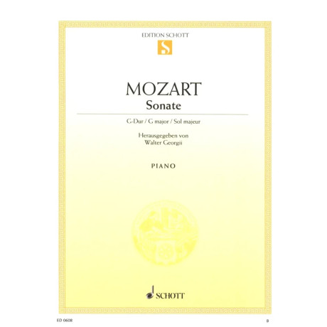 Mozart - Piano Sonata In Sol Major KV 283
