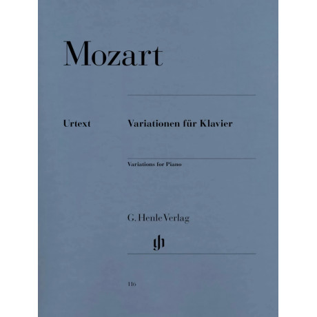 Wolfgang Amadeus Mozart - Piano Variations