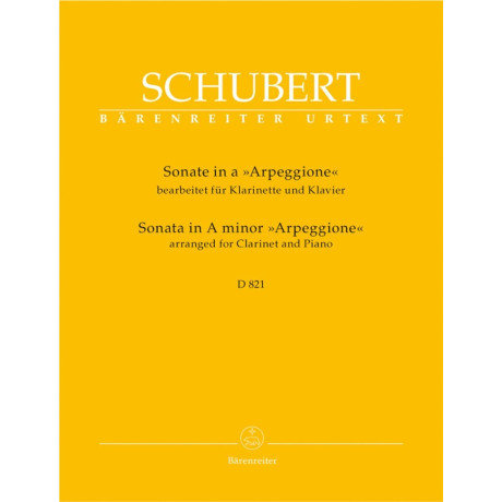 copy of Schubert - Sonata in La Minore "Arpeggione" Clar.e Pf.