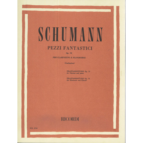 Schumann - Pezzi Fantastici Op.73 per Clarino e Piano